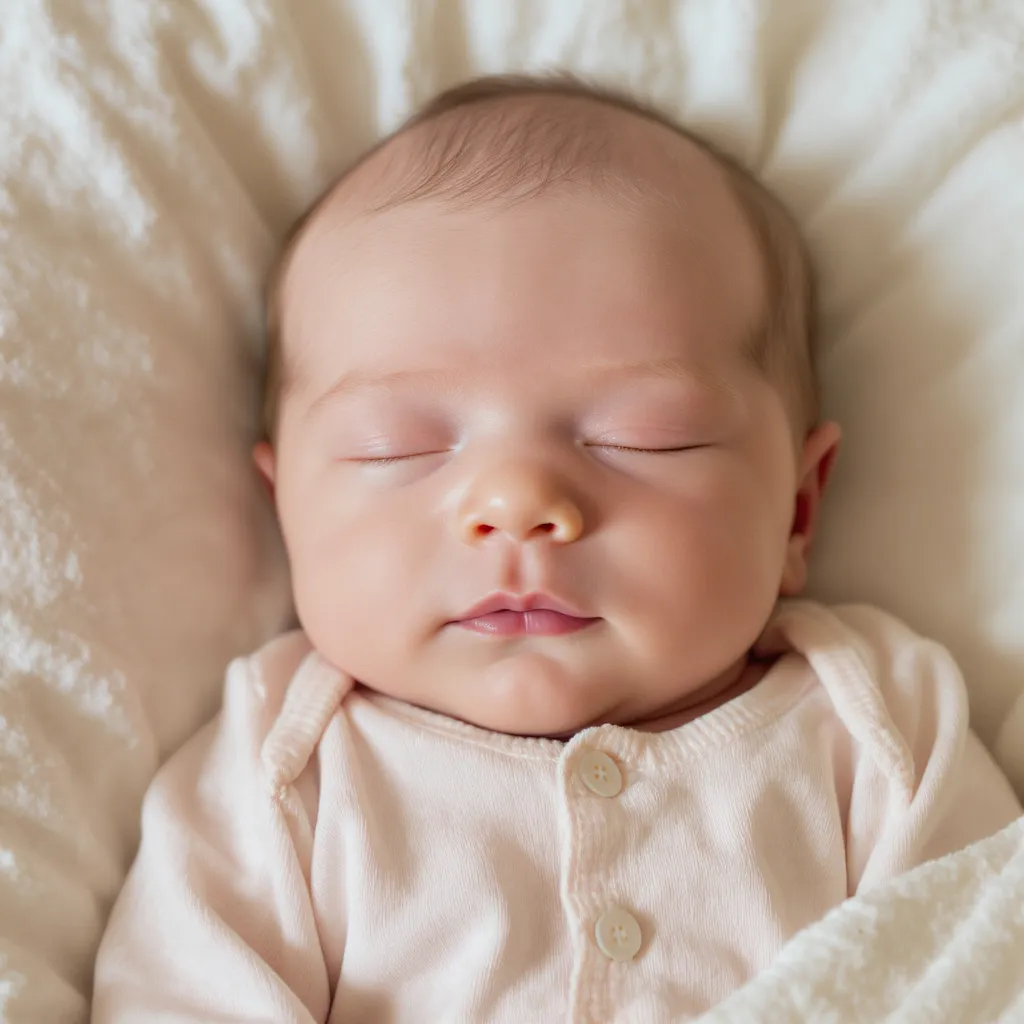 Nouveau-né en body en coton doux, base essentielle de sa garde-robe