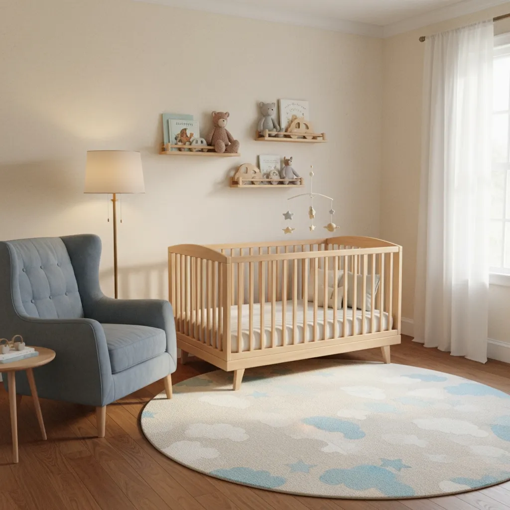 Belle chambre simple enfant bien décoré